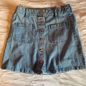 Jean skirt
